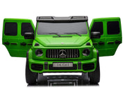2026 Platinum XXL Mercedes G63 2x24V/4WD Kids Ride On Car with MP4, Rubber EVA Wheels & Leather Seats