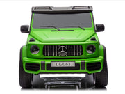 2026 Platinum XXL Mercedes G63 2x24V/4WD Kids Ride On Car with MP4, Rubber EVA Wheels & Leather Seats