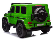 2026 Platinum XXL Mercedes G63 2x24V/4WD Kids Ride On Car with MP4, Rubber EVA Wheels & Leather Seats