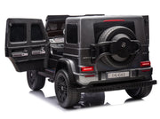 2026 Platinum XXL Mercedes G63 2x24V/4WD Kids Ride On Car with MP4, Rubber EVA Wheels & Leather Seats