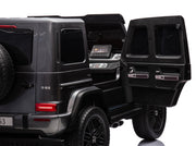 2026 Platinum XXL Mercedes G63 2x24V/4WD Kids Ride On Car with MP4, Rubber EVA Wheels & Leather Seats