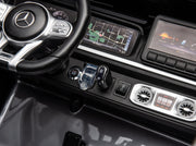 2026 Platinum XXL Mercedes G63 2x24V/4WD Kids Ride On Car with MP4, Rubber EVA Wheels & Leather Seats