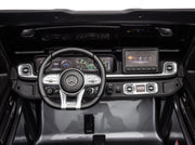 2026 Platinum XXL Mercedes G63 2x24V/4WD Kids Ride On Car with MP4, Rubber EVA Wheels & Leather Seats