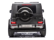 2026 Platinum XXL Mercedes G63 2x24V/4WD Kids Ride On Car with MP4, Rubber EVA Wheels & Leather Seats