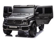 2026 Platinum XXL Mercedes G63 2x24V/4WD Kids Ride On Car with MP4, Rubber EVA Wheels & Leather Seats