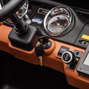 Mercedes Maybach G650 XXL 24 V, coche infantil con licencia de 2026, motor sin escobillas, asiento de cuero y neumáticos de goma.