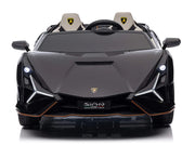2026 Licensed 24V Luxurious Lamborghini Sian Kids Ride On Sport Car, Rubber Tires, Leather Seat, with Remote Control