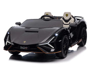 2026 Licensed 24V Luxurious Lamborghini Sian Kids Ride On Sport Car, Rubber Tires, Leather Seat, with Remote Control