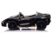 2026 Licensed 24V Luxurious Lamborghini Sian Kids Ride On Sport Car, Rubber Tires, Leather Seat, with Remote Control