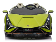 2026 Licensed 24V Luxurious Lamborghini Sian Kids Ride On Sport Car, Rubber Tires, Leather Seat, with Remote Control