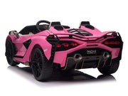 2026 Licensed 24V Luxurious Lamborghini Sian Kids Ride On Sport Car, Rubber Tires, Leather Seat, with Remote Control