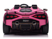2026 Licensed 24V Luxurious Lamborghini Sian Kids Ride On Sport Car, Rubber Tires, Leather Seat, with Remote Control