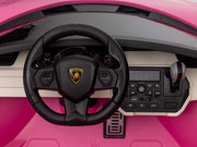 2026 Licensed 24V Luxurious Lamborghini Sian Kids Ride On Sport Car, Rubber Tires, Leather Seat, with Remote Control