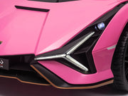 2026 Licensed 24V Luxurious Lamborghini Sian Kids Ride On Sport Car, Rubber Tires, Leather Seat, with Remote Control