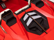 2026 Licensed 24V Luxurious Lamborghini Sian Kids Ride On Sport Car, Rubber Tires, Leather Seat, with Remote Control