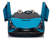 2026 Licensed 24V Luxurious Lamborghini Sian Kids Ride On Sport Car, Rubber Tires, Leather Seat, with Remote Control