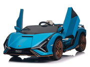 2026 Licensed 24V Luxurious Lamborghini Sian Kids Ride On Sport Car, Rubber Tires, Leather Seat, with Remote Control