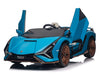 2026 Licensed 24V Luxurious Lamborghini Sian Kids Ride On Sport Car, Rubber Tires, Leather Seat, with Remote Control