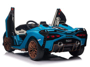 2026 Licensed 24V Luxurious Lamborghini Sian Kids Ride On Sport Car, Rubber Tires, Leather Seat, with Remote Control