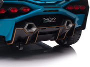 2026 Licensed 24V Luxurious Lamborghini Sian Kids Ride On Sport Car, Rubber Tires, Leather Seat, with Remote Control