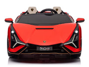 2026 Licensed 24V Luxurious Lamborghini Sian Kids Ride On Sport Car, Rubber Tires, Leather Seat, with Remote Control