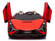 2026 Licensed 24V Luxurious Lamborghini Sian Kids Ride On Sport Car, Rubber Tires, Leather Seat, with Remote Control