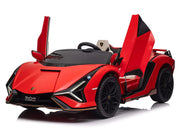 2026 Licensed 24V Luxurious Lamborghini Sian Kids Ride On Sport Car, Rubber Tires, Leather Seat, with Remote Control