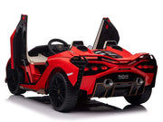 2026 Licensed 24V Luxurious Lamborghini Sian Kids Ride On Sport Car, Rubber Tires, Leather Seat, with Remote Control