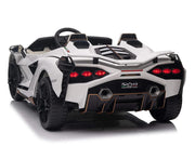 2026 Licensed 24V Luxurious Lamborghini Sian Kids Ride On Sport Car, Rubber Tires, Leather Seat, with Remote Control