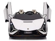 2026 Licensed 24V Luxurious Lamborghini Sian Kids Ride On Sport Car, Rubber Tires, Leather Seat, with Remote Control