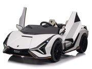 2026 Licensed 24V Luxurious Lamborghini Sian Kids Ride On Sport Car, Rubber Tires, Leather Seat, with Remote Control