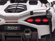 2026 Licensed 24V Luxurious Lamborghini Sian Kids Ride On Sport Car, Rubber Tires, Leather Seat, with Remote Control