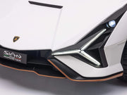 2026 Licensed 24V Luxurious Lamborghini Sian Kids Ride On Sport Car, Rubber Tires, Leather Seat, with Remote Control