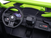 2026 XXL Premium MegaTrek 24V 2-Seater 24V 4X4/AWD Kids Ride on UTV Buggy W/ EVA Rubber Wheels, RC