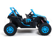 2026 XXL Premium MegaTrek 24V 2-Seater 24V 4X4/AWD Kids Ride on UTV Buggy W/ EVA Rubber Wheels, RC
