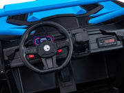 2026 XXL Premium MegaTrek 24V 2-Seater 24V 4X4/AWD Kids Ride on UTV Buggy W/ EVA Rubber Wheels, RC