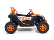 2026 XXL Premium MegaTrek 24V 2-Seater 24V 4X4/AWD Kids Ride on UTV Buggy W/ EVA Rubber Wheels, RC