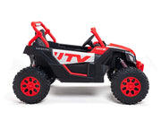 2026 XXL Premium MegaTrek 24V 2-Seater 24V 4X4/AWD Kids Ride on UTV Buggy W/ EVA Rubber Wheels, RC