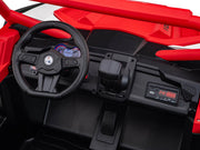 2026 XXL Premium MegaTrek 24V 2-Seater 24V 4X4/AWD Kids Ride on UTV Buggy W/ EVA Rubber Wheels, RC