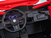 2026 XXL Premium MegaTrek 24V 2-Seater 24V 4X4/AWD Kids Ride on UTV Buggy W/ EVA Rubber Wheels, RC