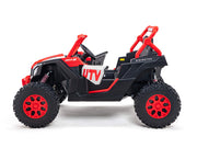 2026 XXL Premium MegaTrek 24V 2-Seater 24V 4X4/AWD Kids Ride on UTV Buggy W/ EVA Rubber Wheels, RC