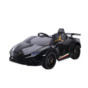2025 12V Licensed Lamborghini Huracan Sport Edition Kids Ride On One Seater Electric Car with RC