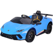 2025 12V Licensed Lamborghini Huracan Sport Edition Kids Ride On One Seater Electric Car with RC