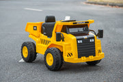 2026 CAT Dump Truck 12V Kids Ride-On with Remote Control, Working Shovel & Realistic Construction Sounds With RC