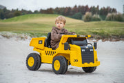 2026 CAT Dump Truck 12V Kids Ride-On with Remote Control, Working Shovel & Realistic Construction Sounds With RC