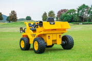 2026 CAT Dump Truck 12V Kids Ride-On with Remote Control, Working Shovel & Realistic Construction Sounds With RC