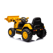 Camión de construcción para niños con cargador CAT de 12 V y control remoto con licencia