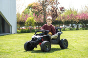 Licensed 24V Can Am Maverick Kids Ride On One Seater UTV, Rubber Tires, Leather Seat with RC