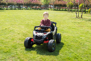 Licensed 24V Can Am Maverick Kids Ride On One Seater UTV, Rubber Tires, Leather Seat with RC