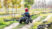 2026 Licensed 24V Can Am Outlander 2 Seater Kids Ride on ATV, 4x200 Watts Motors, Rubber Tires, Leather Seat